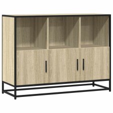 vidaXL komód Sonoma tölgy 100x35x76 cm Gépelt fa (849030) bútor