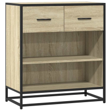 vidaXL komód Sonoma tölgy 68x35x76 cm Gépelt fa (848985) bútor