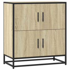 vidaXL komód Sonoma tölgy 68x35x76 cm Gépelt fa (848990) bútor