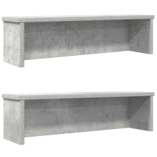vidaXL Konyhai állványok egymásra rakható 2 db Beton szürke 60x15x16cm konyhai eszköz