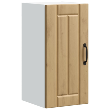 vidaXL konyhai fali szekrény Lucca kézműves tölgy szerelt fa bútor