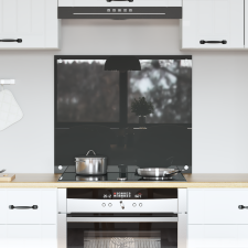 vidaXL Konyhai Hátfal Sötétszürke 70x60x0,6 cm Edzett Üveg konyhai eszköz