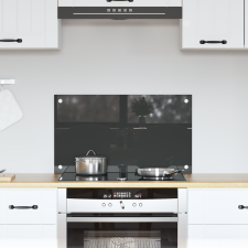 vidaXL Konyhai Háttérpanelek Sötétszürke 70x40x0,6 cm Edzett Üveg konyhai eszköz