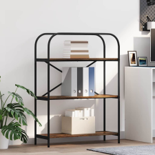 vidaXL Könyvespolc Füstölt tölgy 80 x 30 x 109 cm Faanyag bútor