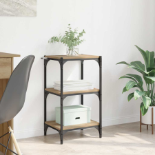 vidaXL Könyvespolc kézműves tölgy 40 x 33 x 71 cm Faanyag bútor