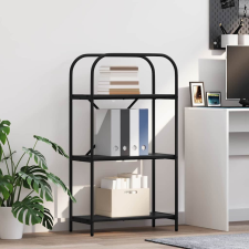 vidaXL Könyvespolc Musta tammi 60 x 30 x 109 cm Faanyag bútor