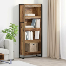 vidaXL Könyvespolc Öreg fa 60 x 30 x 155 cm Faanyag bútor