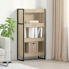 vidaXL Könyvespolc Sonoma 60 x 30 x 121 cm Faanyag bútor