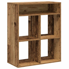 vidaXL könyvszekrény antik fa 66x31x80 cm szerelt fa (860299) bútor