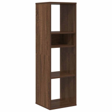 vidaXL könyvszekrény barna tölgy 34x31x112 cm szerelt fa (860289) bútor