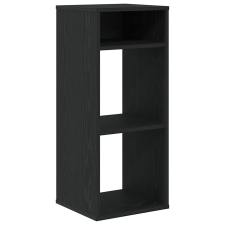 vidaXL könyvszekrény fekete 34x31x80 cm szerelt fa (860275) bútor