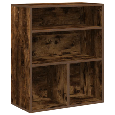 vidaXL könyvszekrény füstös tölgy 60x30x71,5 cm szerelt fa (860314) bútor