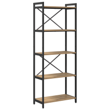 vidaXL Könyvszekrény kézműves tölgy 60 x 30 x 153 cm Faanyag (868388) bútor