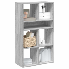 vidaXL könyvszekrény szürke sonoma 66x31x112 cm szerelt fa bútor