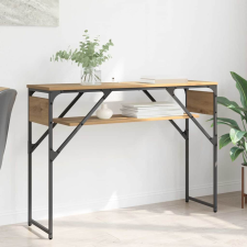 vidaXL Konzolasztal Artisan tölgy 105x30x75cm Faanyag bútor