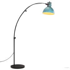 vidaXL Kopott kék állólámpa 25 W 150 cm E27 világítás