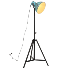 vidaXL kopott kék állólámpa 25 W 61x61x90/150 cm E27 világítás