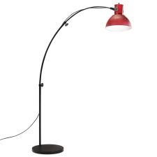 vidaXL kopott piros fali lámpa 25 W 150 cm E27 világítás