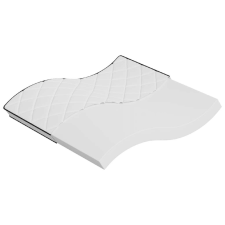 vidaXL közepesen puha habmatrac 200x200 cm ágy és ágykellék