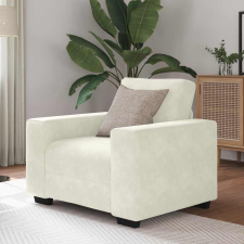 vidaXL krém bársony kanapéfotel 60 cm bútor