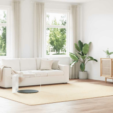 vidaXL krém poliészter hosszú szálú bozontos szőnyeg 240x340 cm lakástextília