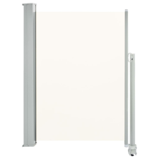 vidaXL krémszínű behúzható oldalsó terasz napellenző 100 x 300 cm (45185) kerti bútor