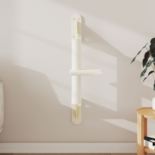 vidaXL krémszínű falra szerelhető kaparófa 85,5 cm macskafelszerelés