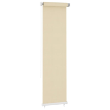 vidaXL krémszínű kültéri HDPE roló 60 x 230 cm lakástextília