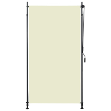 vidaXL krémszínű kültéri roló 120 x 270 cm (145940) lakástextília