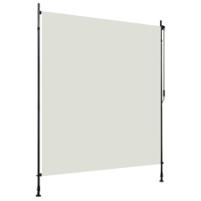 vidaXL krémszínű kültéri roló 200 x 270 cm lakástextília
