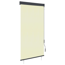 vidaXL krémszínű kültéri roló 80 x 250 cm lakástextília