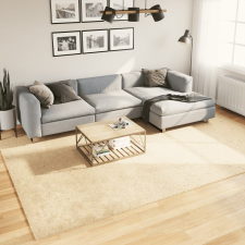 vidaXL krémszínű rövid szálú puha és mosható szőnyeg 240 x 340 cm lakástextília
