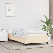 vidaXL krémszínű szövet ágykeret 80 x 200 cm ágy és ágykellék