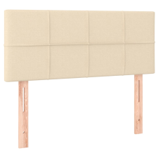 vidaXL krémszínű szövet fejtámla 80 x 5 x 78/88 cm (346009) ágy és ágykellék