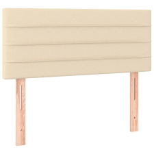 vidaXL krémszínű szövet fejtámla 80 x 5 x 78/88 cm (346107) ágy és ágykellék