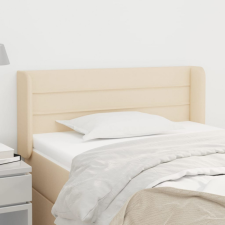 vidaXL krémszínű szövet fejtámla 93x16x78/88 cm ágy és ágykellék