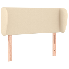 vidaXL krémszínű szövet fejtámla 93x23x78/88 cm (3116851) ágy és ágykellék
