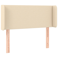 vidaXL krémszínű szövet fejtámla szárnyakkal 93x16x78/88 cm (3118475) ágy és ágykellék