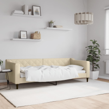 vidaXL krémszínű szövet kanapéágy 80 x 200 cm bútor