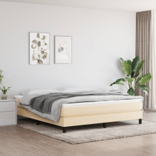 vidaXL krémszínű szövet zsebrugós ágymatrac 180x200x20 cm ágy és ágykellék