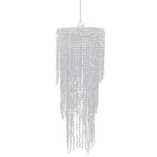 vidaXL Kristály Medál Lámpaernyő 26 x 70 cm (241118) világítás