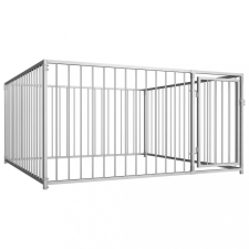 vidaXL Kültéri kutyakennel 200 x 200 x 100 cm kutyafelszerelés