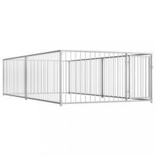 vidaXL kültéri kutyakennel 200 x 400 x 100 cm szállítóbox, fekhely kutyáknak
