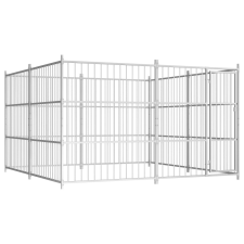 vidaXL kültéri kutyakennel 300 x 300 x 185 cm kutyafelszerelés