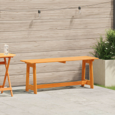 vidaXL Kültéri Pad Akác 119x35x47 cm Tömör Fa Fenyő kerti bútor