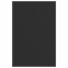 vidaXL lábtörlő fekete 60x90 cm lakástextília