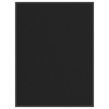vidaXL lábtörlő fekete 90x120 cm lakástextília