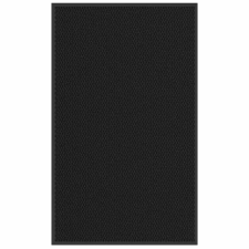 vidaXL lábtörlő fekete 90x150 cm lakástextília