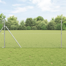 vidaXL Láncos Kerítés 1.4x10 m Horganyzott Acél építőanyag