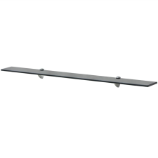 vidaXL lebegő polc üveg 100x20 cm 8 mm bútor
